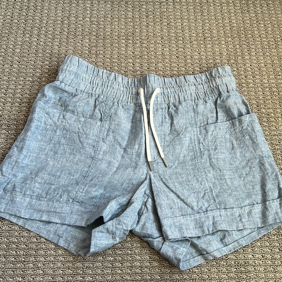 Athleta Cabo Linen 4” Shorts - Picture 3 of 11